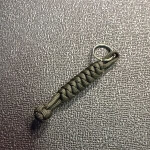 Handcrafted Snake Knot Paracord Lanyard Keychain